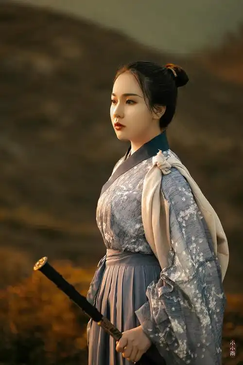 侠客 汉服古风个人写真 复古