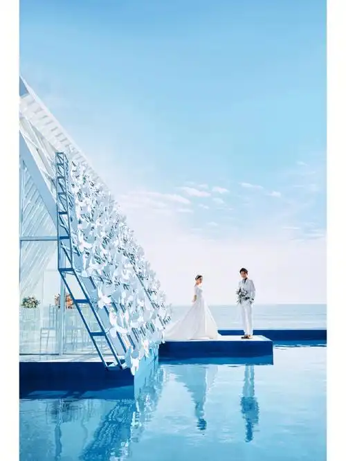 海景婚纱照美美美