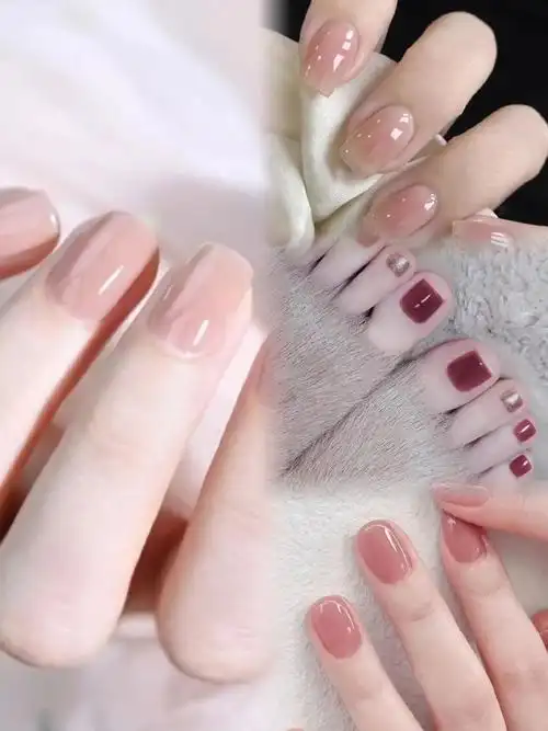 美美哒裸色指甲油真的太好看了#超好看的美甲 #美出高级感 # - 抖音