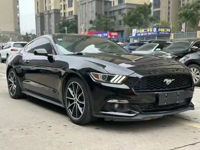 新到15年福特野马黑武士!2.3t全球十佳发动机!后驱漂移神 - 抖音