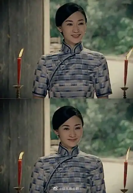 剧中千娇百媚的旗袍女郎#提名《凤穿牡丹》李小冉饰演的郁无瑕,穿上