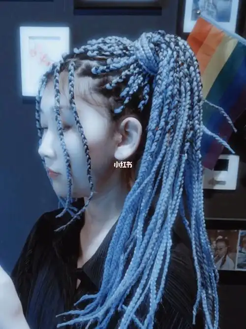 74沈阳脏辫72甜美辣妹非洲细辫儿双马尾酷哦