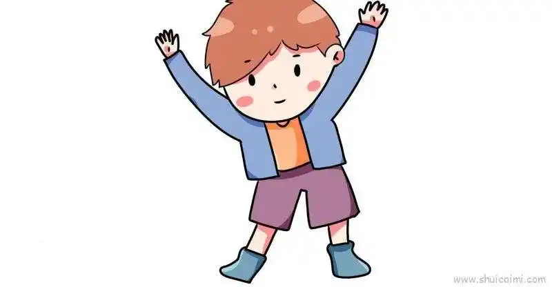 小男孩儿童画怎么画小男孩简笔画简单又好看