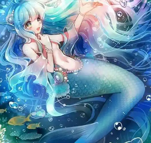 十二星座美人鱼图片看十二星座的专属美人鱼,水瓶座优雅梦幻,双子座