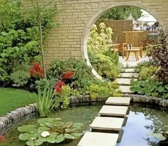 别墅庭院水景为什么是圆形的更为常见?