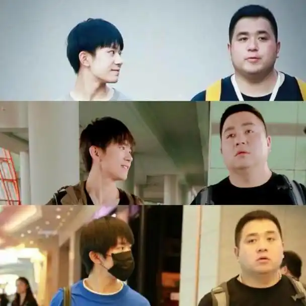 易烊千玺和助理胖虎的那些事,总有这样一个人愿守护你到天涯海角