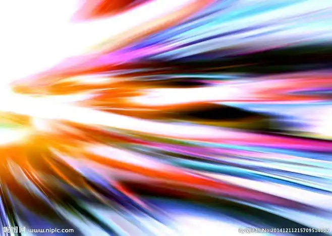 动感幻彩线条背景图片