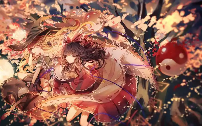 精致唯美动漫美女高清桌面壁纸