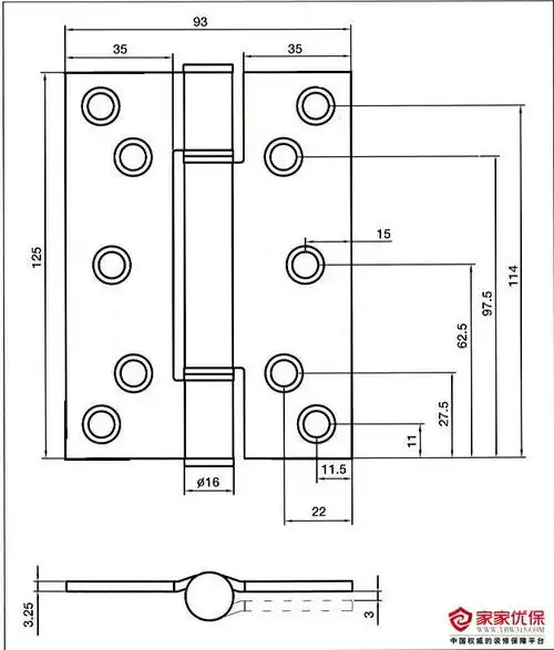 合页_合页的种类和图片大全_合页规格尺寸_合页十大品牌_如何选购-家