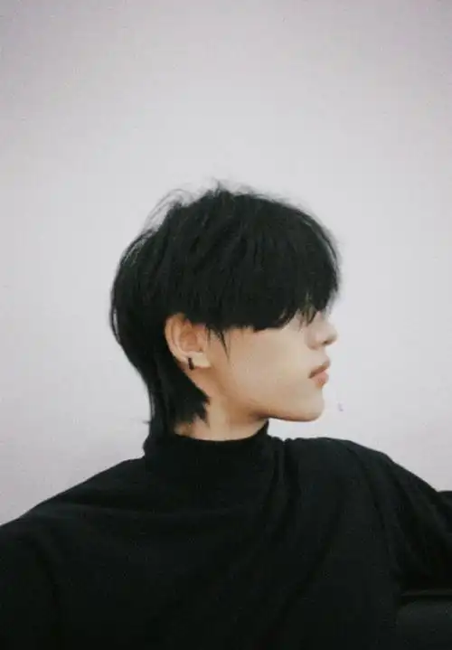 丁程鑫狼尾造型##丁程鑫戴耳夹了