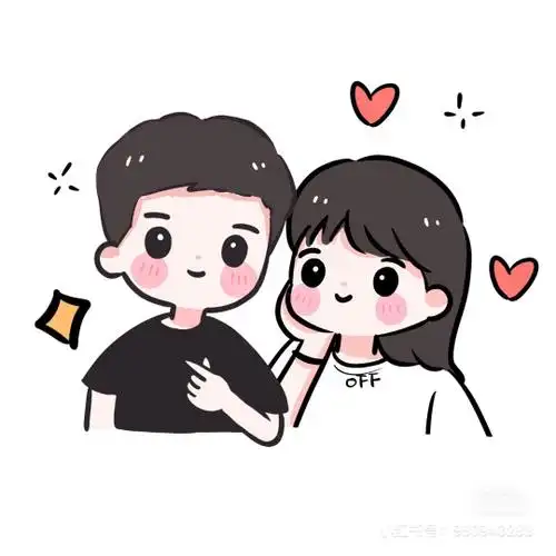 q版情侣_小红书