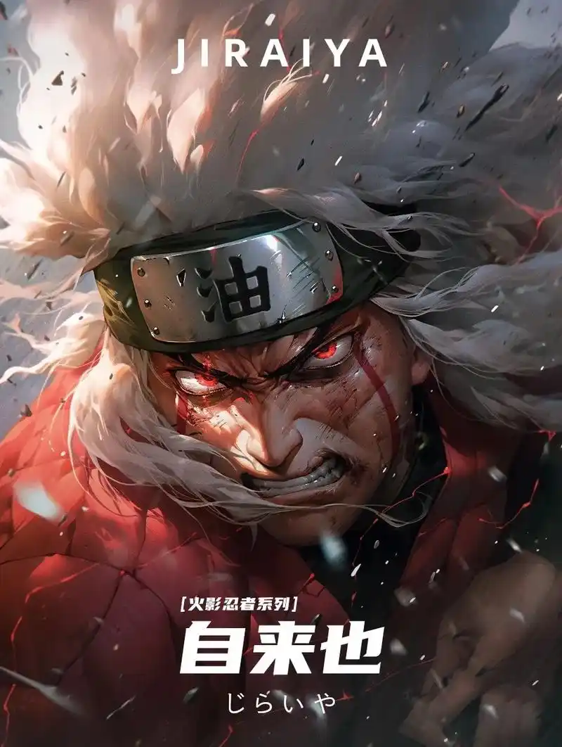 自来也 #自来也 #火影忍者 #二次元 #火影头像 #火影壁 - 抖音
