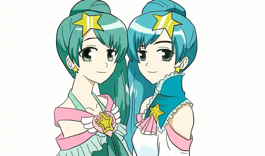 巴啦啦小魔仙贝贝公主和雅雅公主双子公主儿童亲子简笔画