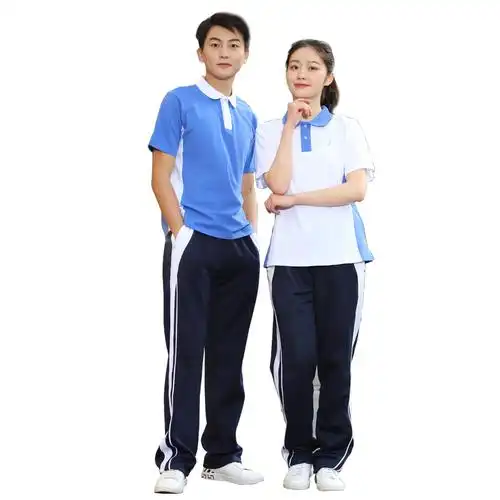 校服深圳市统一中学生运动服套装初高中高中生短裤短袖校服