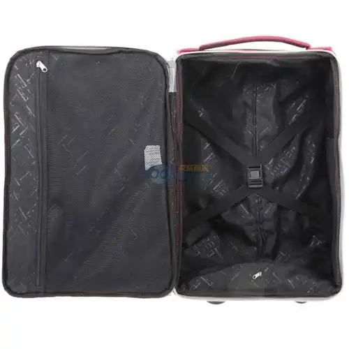 elle(她) jamie系列420d洗水尼龙拉杆箱l9072j00519rd红色