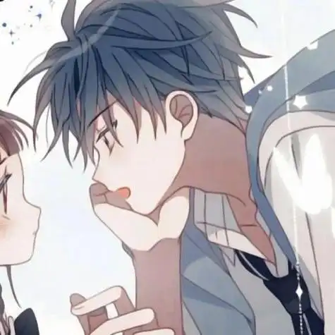 qq二次元动漫情侣头像好看唯美,在一起是为了有依靠