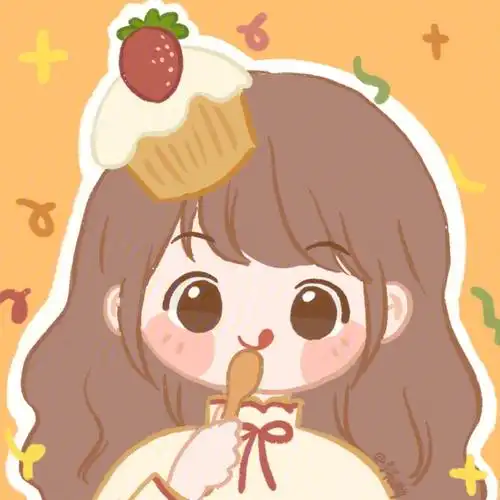 吃货女孩头像