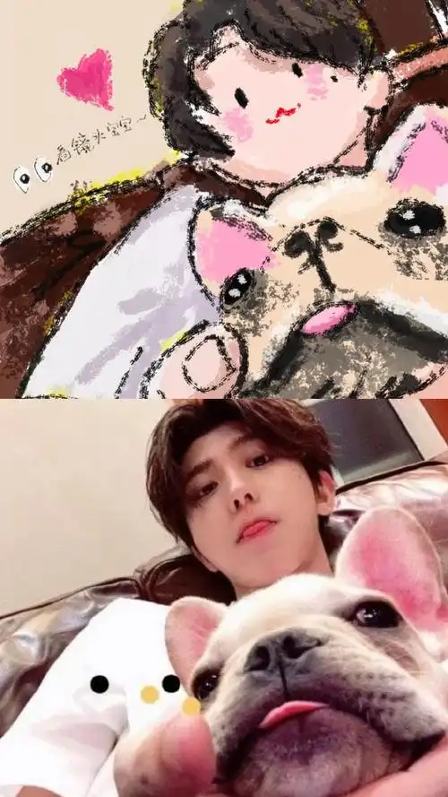 这么可爱!又被萌化了  #蔡徐坤ins#|#蔡徐坤