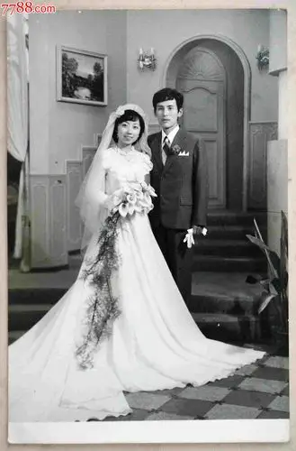 早期结婚照