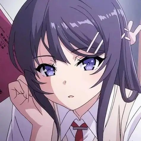 《动漫头像》第95期:秋岛麻衣学姐女生头像学姐教你做题