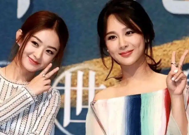 167cm杨紫和165cm赵丽颖屡次同框两人相差5岁生图状态引关注