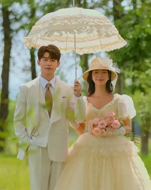 田园法式婚纱照风格