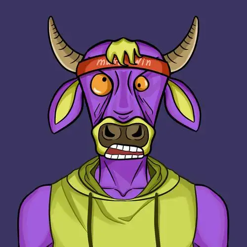 滑稽牛拟人nft头像