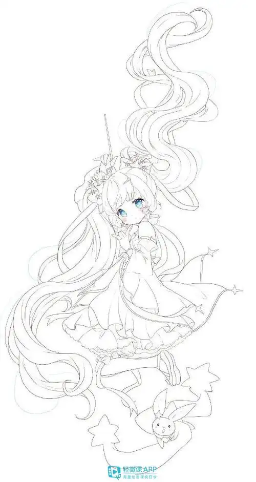 漫画线稿图片100张_漫画新手线稿临摹素材