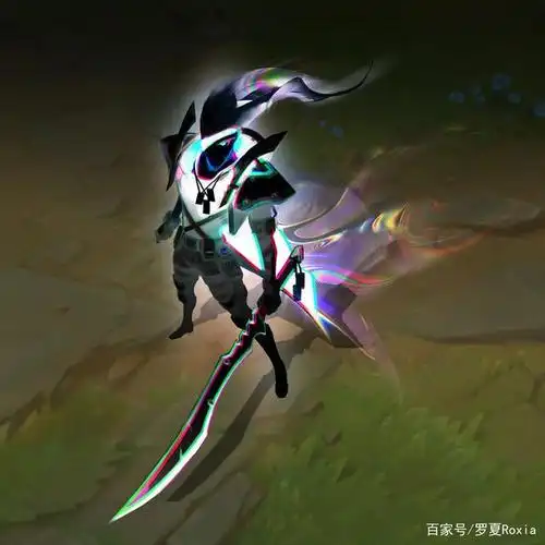 九周年限定剑圣皮肤引不满,概念皮肤太帅:这就是五彩斑斓的黑吗