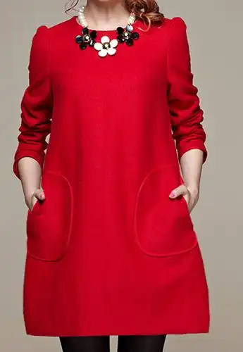 孕妇连衣裙大红色长袖衣服新娘回门敬酒订结婚晚小礼服连衣裙包邮