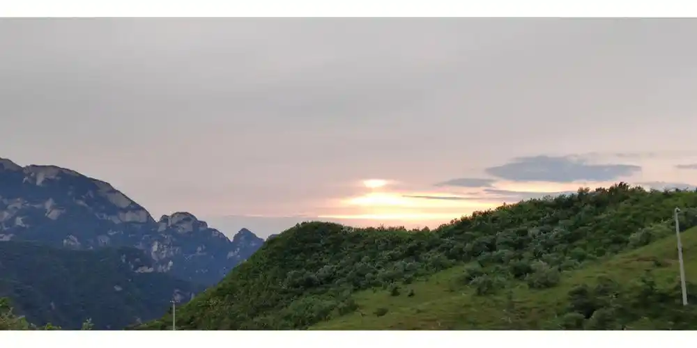 蓝田流峪寺高山草甸