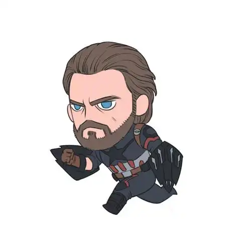 板绘q版复仇者联盟3