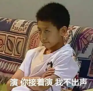 演你接着演我不出声(家有儿女刘星)_刘星_家有_出声_儿女_接着表情