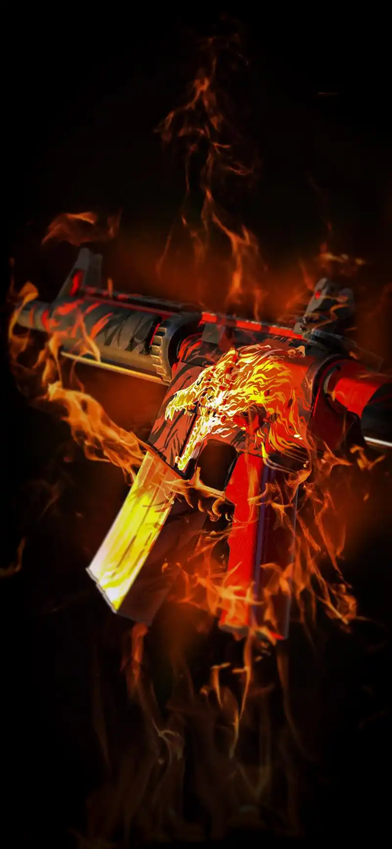 csgo每日皮肤鉴赏:m4a4|咆哮,天价背后的故事