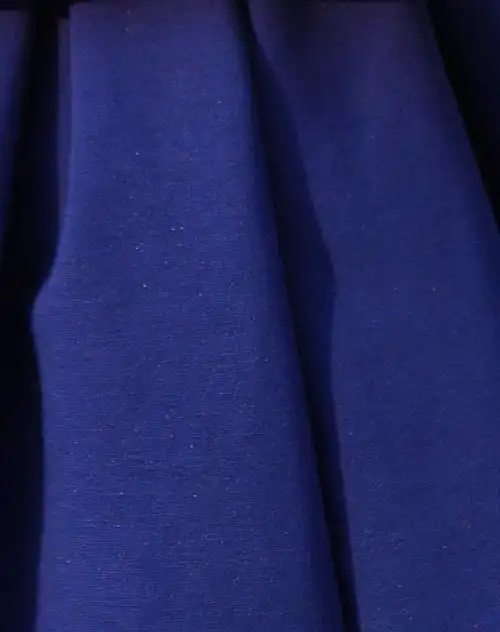 2014秋装新款宝石蓝纯色显瘦连衣裙