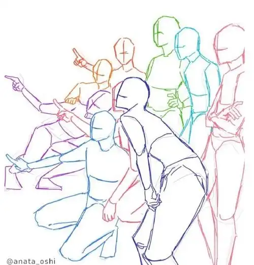 绘画参考##模板