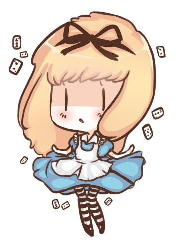 萌q版可爱爱丽丝71┞liran┦71图