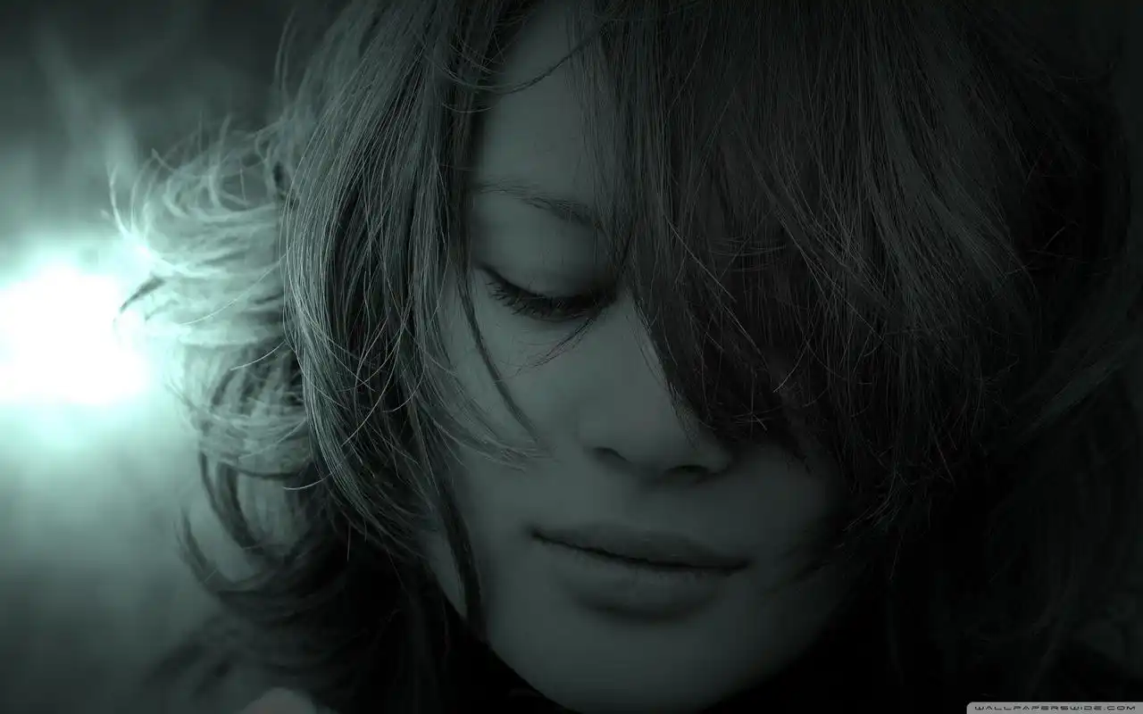 欧美黑白简约风格高清美女图片电脑桌面壁纸下载第二辑