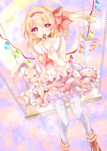 日站搜集-动漫美少女高清画集★【新浪微博:高清无水印iphone萌苯纸