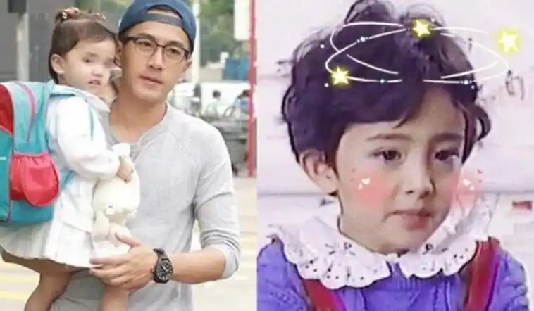 杨幂女儿小糯米近照曝光,网友:这也太像了,难怪杨幂不敢公开