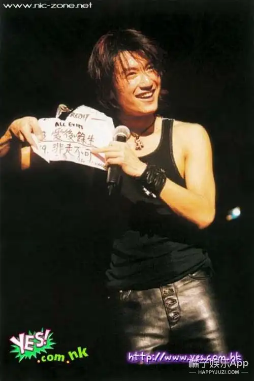 【老照片】谢霆锋旧照,喜欢他当年放荡不羁的样子