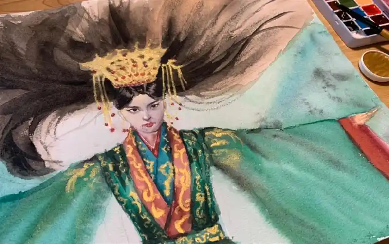 水彩山河令野蛮狙心小魔女无心紫煞顾湘