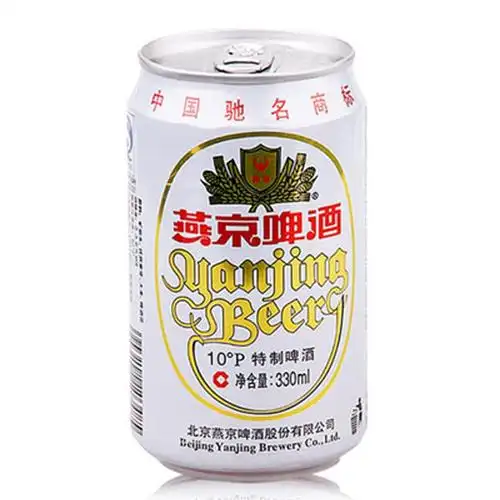 燕京原装白啤500ml12瓶 听装啤酒量大优惠