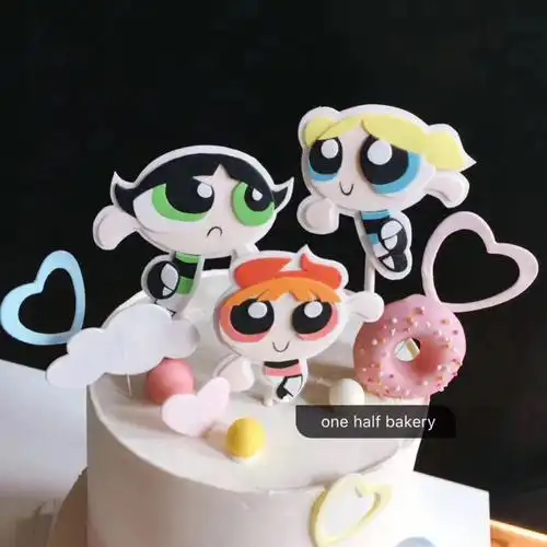 飞天小女警主题蛋糕