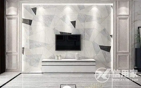 浅灰色地砖配白色外墙好吗大厅浅灰色地砖配什么样背景墙