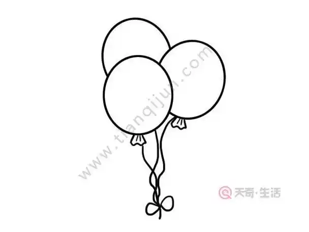 气球简笔画图片大全怎么画简笔画教程_绘画吧-画画气球的简笔画气球