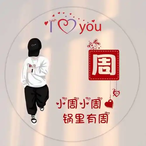 信头像图片2023年最新版姓氏头像带字图片_微信_大全_谐音