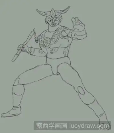 奥特曼简笔画雷欧奥特曼