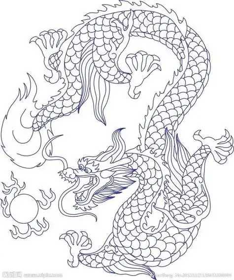 画龙的简笔画 儿童画龙的简笔画