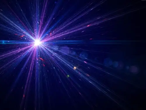 动感光束背景高清图片